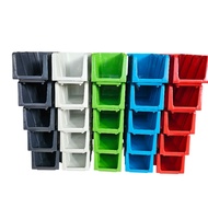 100 PCS TINY-B Stackable Bin Boxes Storage Organizer Supplies Tools Bins Hardware Storage Solutions
