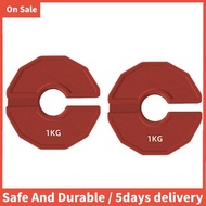 2PCS Gym Micro-Type Plates Dumbbell Fractional Weight Plate Rubber Fractional Weight Plates Plates A