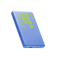 MOMAX - 5000mAh 磁吸無線吸流動電源 1-Power Pass (藍色)