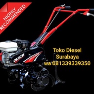 Cultivator Quick Cakar Baja + Honda Gx200