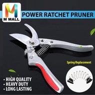 M MALL ZS-210 SADA POWER METAL STEEL RATCHET HAND PRUNER SHEARS (MADE IN JAPAN) GARDENING LANDSCAPE 