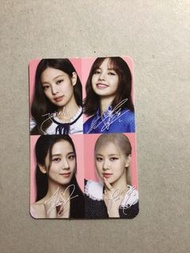 BlackPink Oreo 泰國版聯成小卡No.10 團體照