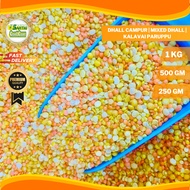 Mixed Dhall | Dhall Campuran | Mixed Lentils | Sambar Curry Dhall - 250gm | 500gm | 1Kg