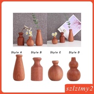 [Szlztmy2] Wooden Vase, Flower Pot Holder, Flower Pot Display, Home Decor, Desktop Planter,