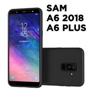 CASE SAMSUNG A6 2018 & A6 PLUS PREMIUM CASE SLIM MATTE CASE BLACK DOFF