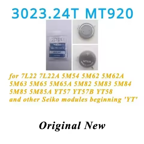 1pcs MT920 3023.24T 3023-24T 3023 24T for Seiko Kinetic Watch capacitor