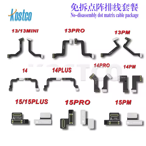 AY A108 Face ID Dot Matrix Repair Flex Cable Dot Projector Read Write Programmer For iPhone X 11 12 