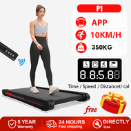 MY-HI Treadmill Four Vibration Modes Electric 3.5HP Foldable Walking PadLED large screen with 10 dis