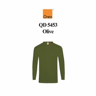 Oren Sport QD5453 Olive Long Sleeve Microfiber Lengan Panjang Cool Fit Quick Dry SUNBEAR.com.my