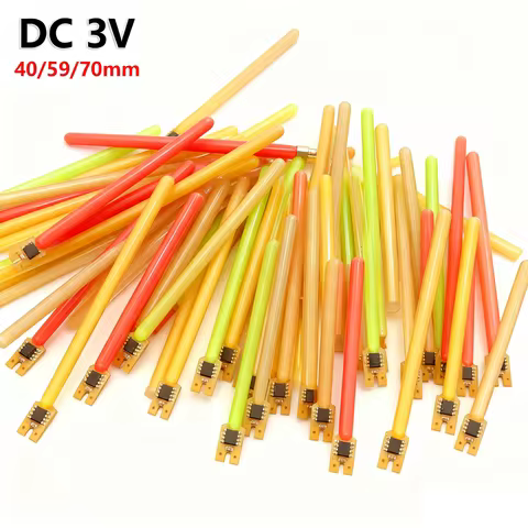 LED Cob Meteor Shower Flowing Water Lamp 40/59/70MM LED Filament 2200K 2700K 6500K Blue Red Green Di