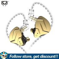 KZ ZSN Pro X Earphones 1BA+1DD Hybrid Technology Driver In Ear Earphone HIFI DJ Bass Earbuds Metal D