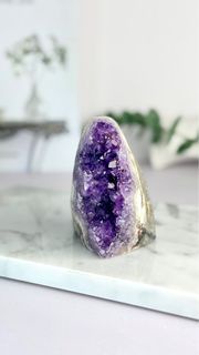 🔥【💜帝王紫水晶簇+上帝指紋｜鎮店級能量王駕到！】✨