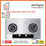[Local Seller] Aerogaz AZ-932SF 90cm Stainless Steel Gas Hob
