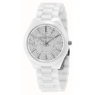 Michael Kors Womens Slim Runway Watch With White Ceramic Band รุ่น MK3448 ของแท้ 100%