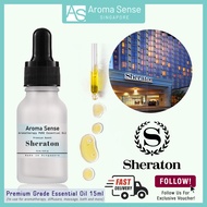 Aroma Sense 15ml Sheraton Hotel Scent | Pure Therapeutic Grade Essential Oil (Bottle with glass eye