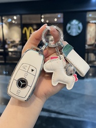 Suitable For Mercedes-Benz Gle450 Key Cover Gle350 Shell Gls450/480/600/e300l High-end Car Buckle Fo