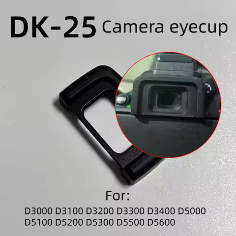 Soft DK-25 Eyecup Viewfinder Protector DK25 for Nikon D3100 D3200 D3300 D3400 D5100 D5200 D5300 D550