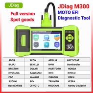 【Local Stock】JDiag M300 Motorcycle Scanner For Yamaha Honda  D87 D88 CO idle speed adjustment Moto D