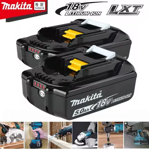 100% original Makita 18V battery 6.0Ah 9.0AH rechargeable battery, Makita BL1860 BL1850B BL1830B pow