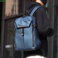 SENKNI School Backpack, Expandable Waterproof Travel Backpack, Man Backpack Multi-pocket Lightweight