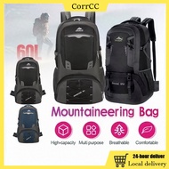 40L 60L 85L Large Capacity Hiking Backpack, Waterproof Travel Rucksack for Men Women