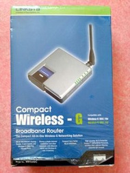 Wireless-G Broadband Router 路由器 需自行測試 擺放已久 不退不換 平售 Linksys