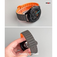 22mm透气硅胶磁吸回环表带For Huawei watch gt7/pro/gt6/gt5/gt4/gt3 46mm/gt runner2/watch5/watch4/Ultimate 2