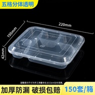 Two Grid Lunch Box Takeaway Five Grid Five Grid Square Bento 1,000PP Lunch Box Four Grid Lunch Box D