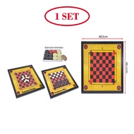 48.5cm x 48.5cm Standard Carrom Board Small Size With Carrom