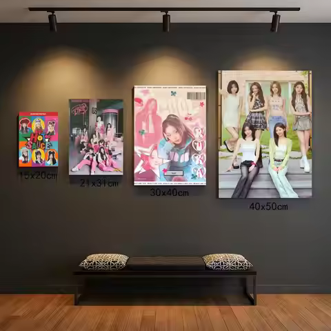 Kpop B-Baby Hot Monster Poster Premium PP Wall Decal - Peel & Stick, HD Print, Waterproof Home Decor