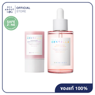 [เฟรชแอมพูล+มาร์คแท่ง]  SKIN1004  Madagascar Centella Poremizing Quick Clay Stick Mask 27 g.+SKIN100