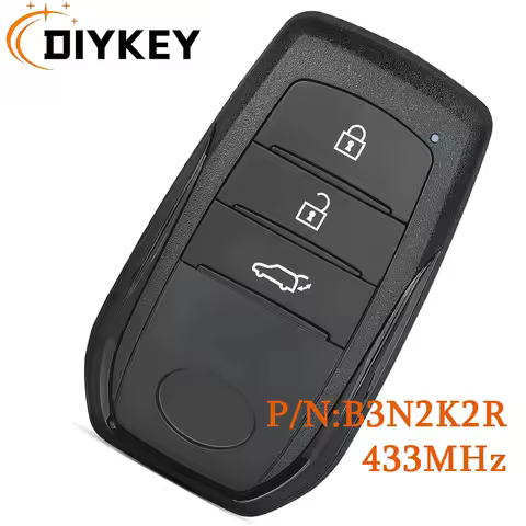 DIYKEY B3N2K2R Smart Remote Key Fob for Toyota Land Cruiser 2022 2023 2024 2025 434MHz P4 BA 8A Chip