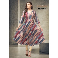 Madanikas Abstract Design Anarkali Gown MD Series