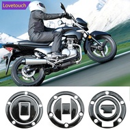 LOVETOUCH 1Pc Motorcycle Carbon Fiber Fuel Gas Oil Cap Tank Pad Tankpad Protector Sticker A3O7