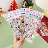 Cartoon Cartoon Christmas Stickers Children Stickers Stickers Kindergarten Reward Stickers Bubble St