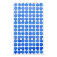 Point 112P circular color dot sticker blue