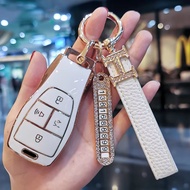 TPU Car Remote Key Case Cover Protect Shell Bag For BAIC X7 BJ40 Senova D50 D70 X55 X65 EU5 EU7 Keyc