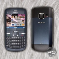 [BARU] HP NOKIA C3-00 - HP TOMBOL QWERTY - HP DENGAN APLIKASI LENGKAP