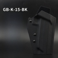 Tactical Quick Draw Holster Kydex TAE Glock 17 Kydex TAE TT12011 Fast Rebound GLOCK34G18 Wear Resist