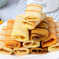 Carol Kaman sandwich egg roll chocolate peanut salted egg yolk durian pineapple crisp snack online c