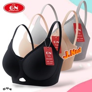 J594 (1 - 3 Pcs) Golden Nick Bra Thin Foam Bra Without Wire Size 34 - 40 Cup B Seamless
