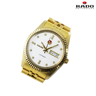 RADO VOYAGER นาฬิกาข้อมือผู้ชาย Automatic Gold/Gold สายสแตนเลส รุ่น 636-4017-2