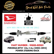 [ FULL SET 100% NEW ] PERODUA MYVI 1.0cc 1.3cc POWER STEERING RACK (44200-BZ021)
