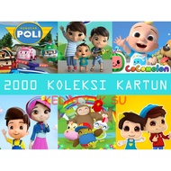 [Pendrive Video USB] 2000 Koleksi Pembelajaran & Hiburan Kanak² Terbaru