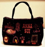 Anna Sui 針織綉手提包