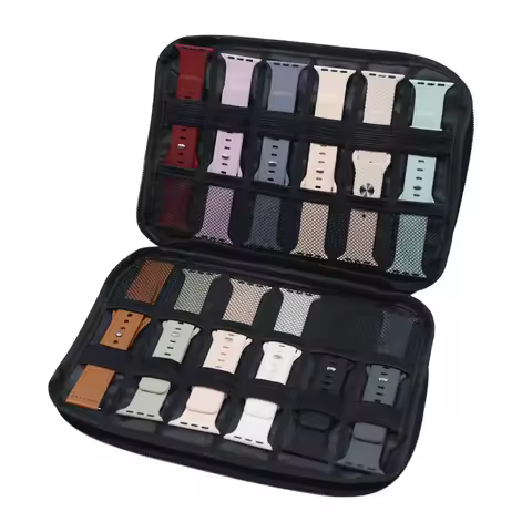1 pcs Watch Box For Apple watch band series 10 ultra 2 9 se 8 7 Strap Storage Bag case for samsung g