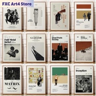 Frameless Classic MovieTV Series Poster Breaking BadThe Walking Dead InspiredDead Poets Society Mode