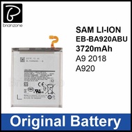 Original Quality Sam Galaxy A9 2018 A920 EB-BA920ABU 3720mAh OEM Battery SM Bateri