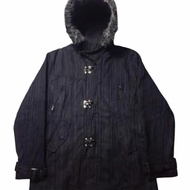 IN THE ATTIC FUR JACKET Denim