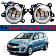 2 Pieces Angel Eye Fog Light Accessories For Suzuki Ertiga 2012-2023 30W 6000LM Adjustable Car LED F
